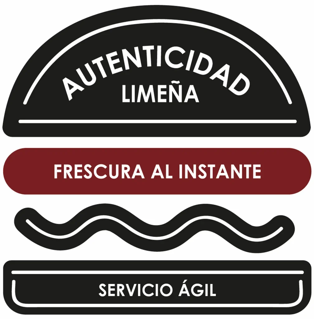 Descripción de los pilares de Damero Sanguchería en forma de hamburguesa