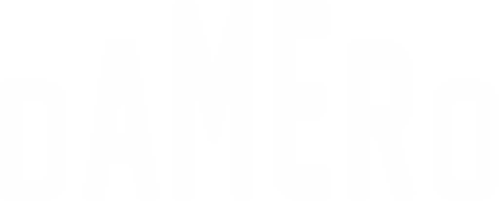 Logo en Blanco de Damero Sanguchería